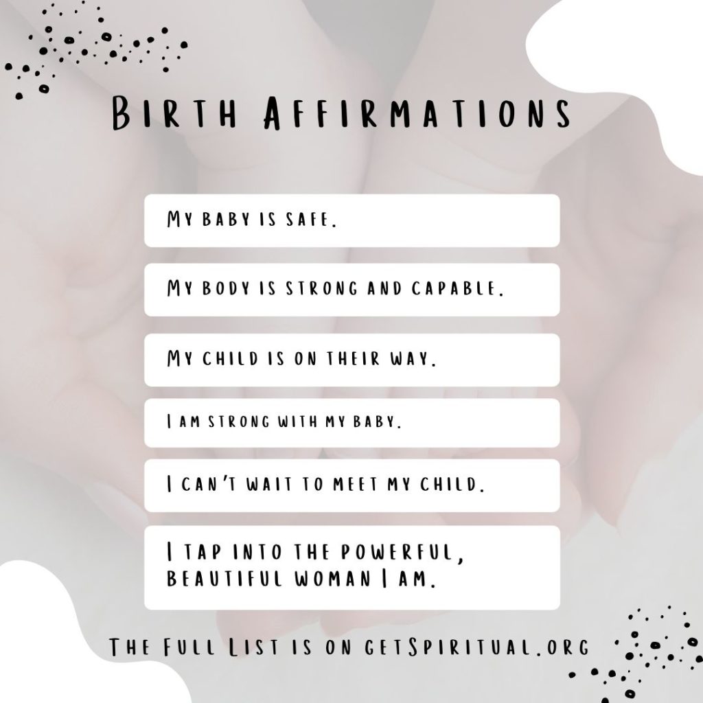 Affirmations for Birth