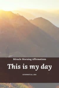 Miracle Morning Affirmation 3